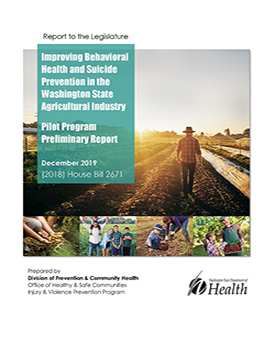 Image of Agricultural Suicide Prevention report