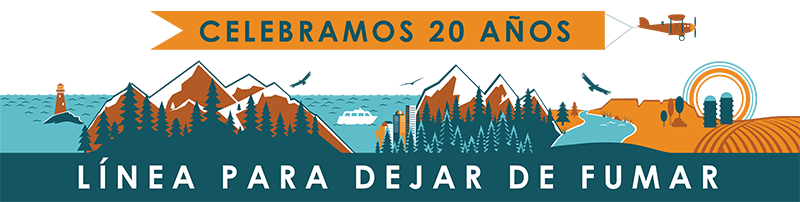 Celebramos 20 años Línea para dejar de fumar del estado de Washington