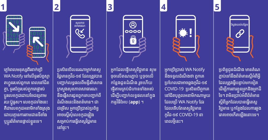 WA Notify Flow Chart in Khmer - Click to Read as PDF