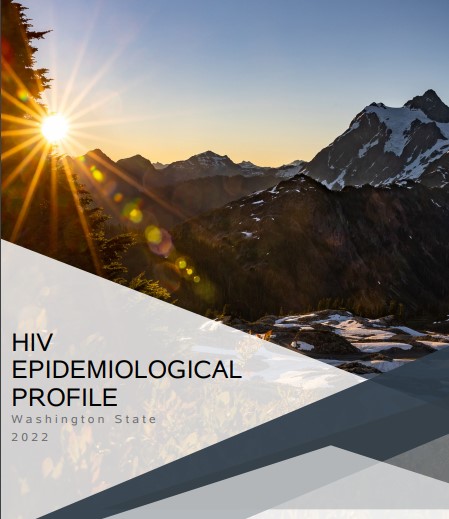 HIV Epi Profile report with picture of snowy mountains