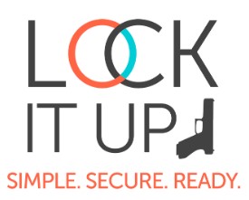 Logo for Lock It Up gun safety program, King County, WA