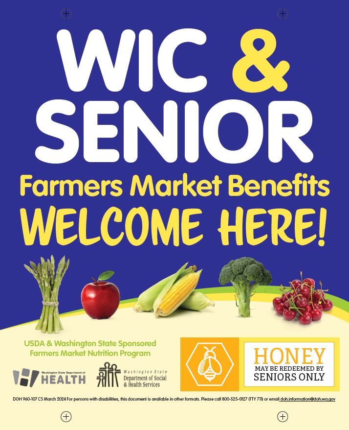 WIC Senior Farmers Market Benefits Welcome Here