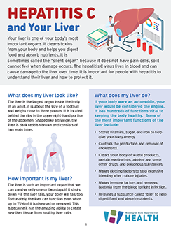 Hepatitis C and your liver.
