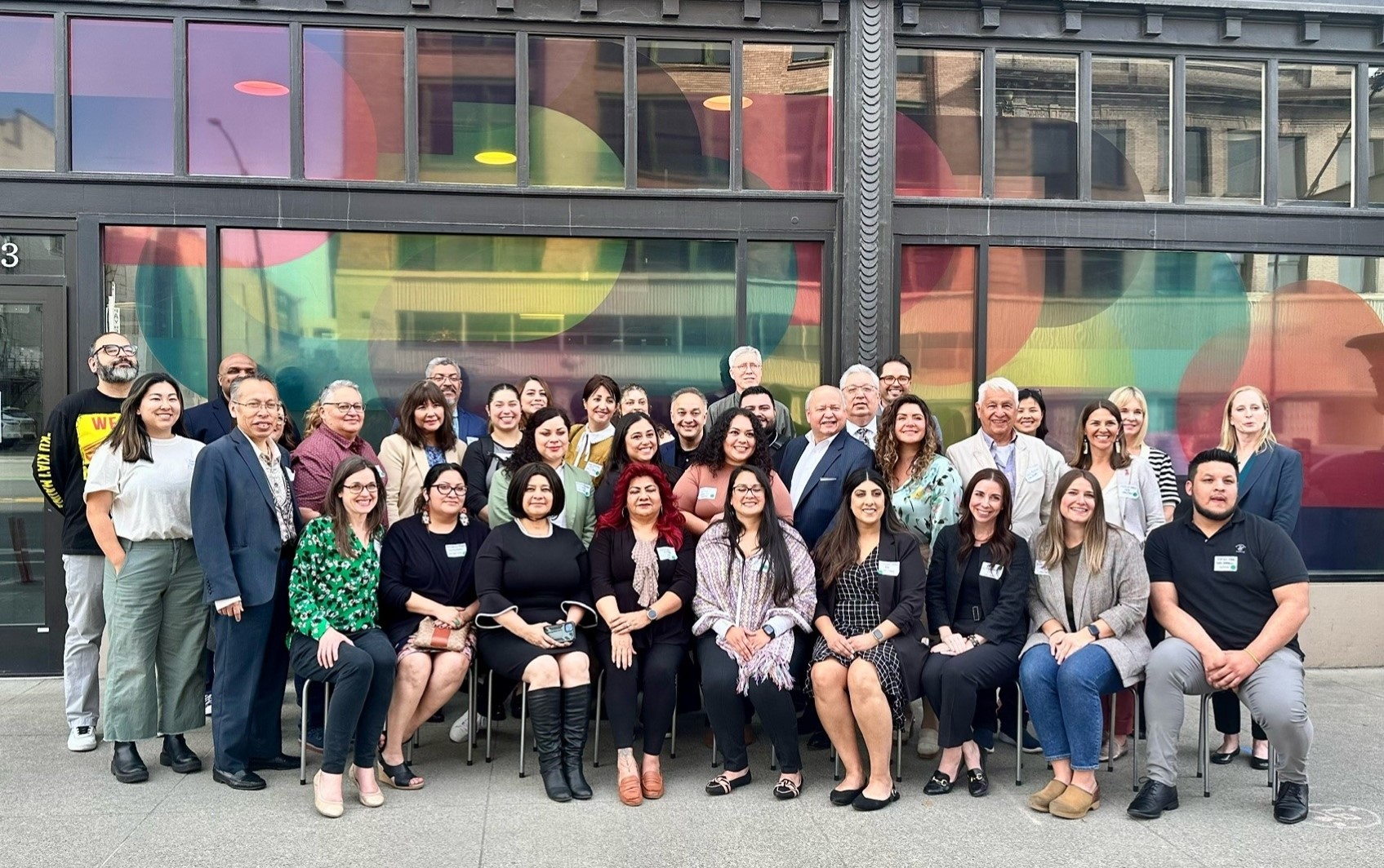 Dr. Shah with Spokane Latinx Community Group