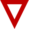 Red triangle