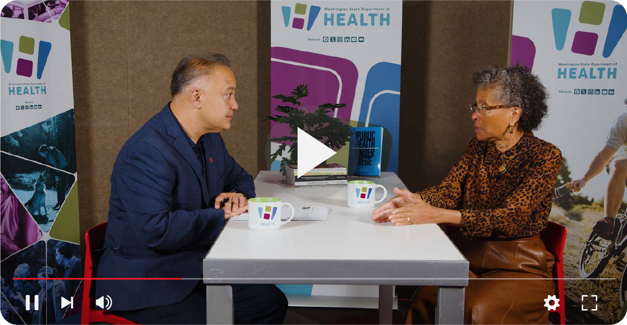 Video of conversation between Dr. Umair Shah and Dr. Camara Phyllis Jones.