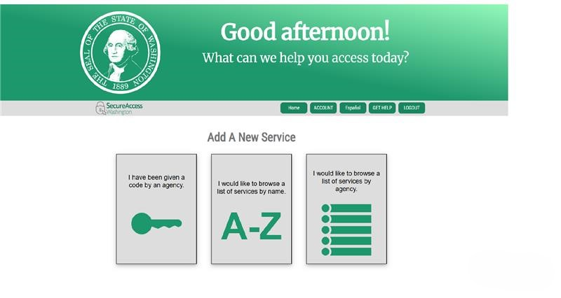 Add a New Service on SAW