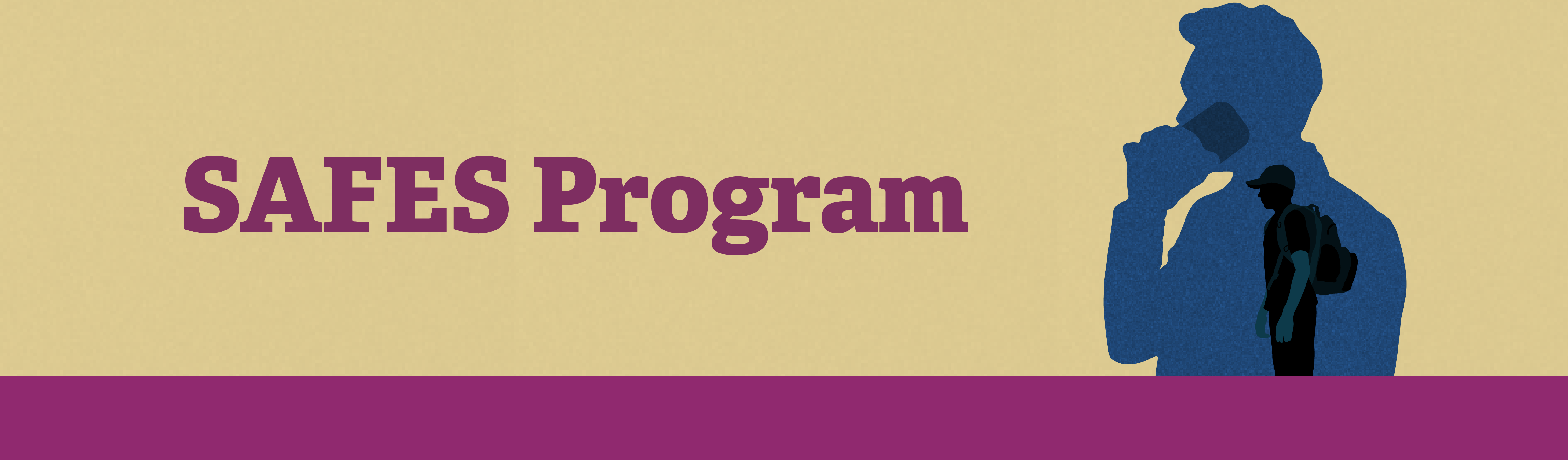 SAFES Program logo showing a person making a phone call