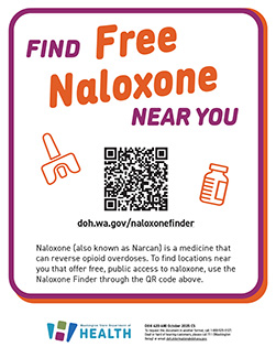 Naloxone Finder with QR Code
