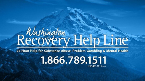 1-866-789-1511 - Washington Recovery Help Line