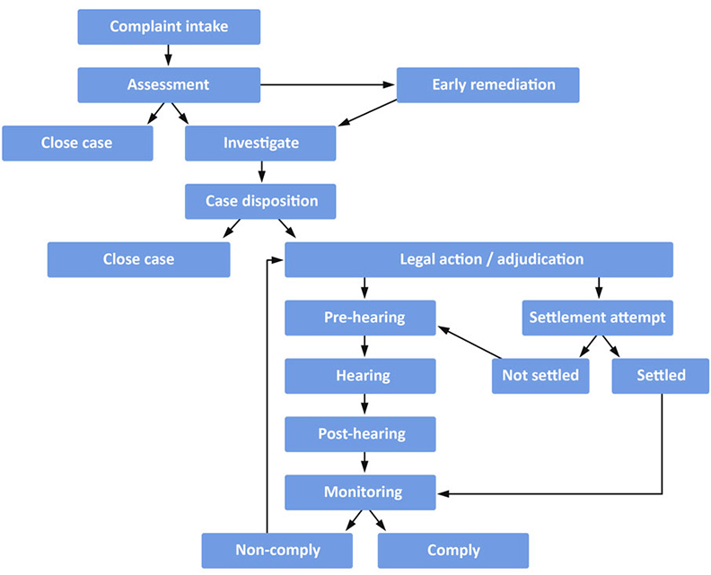 Complaint Process Flowchart image