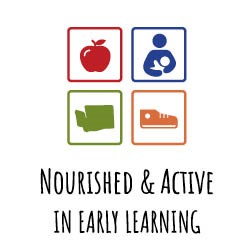 Nourished and Active in Early Learning graphic
