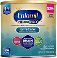 Image of a can of Enfamil EnfaCare Infant Formula
