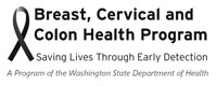 Logo of the Washington State Breast, Cervical, and Colon Health Program
