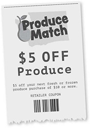 Example of Snap Produce Match coupon