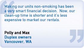 Landlord quote about smoke-free housing