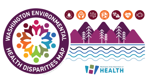 Environmental Health Disparities Map graphic