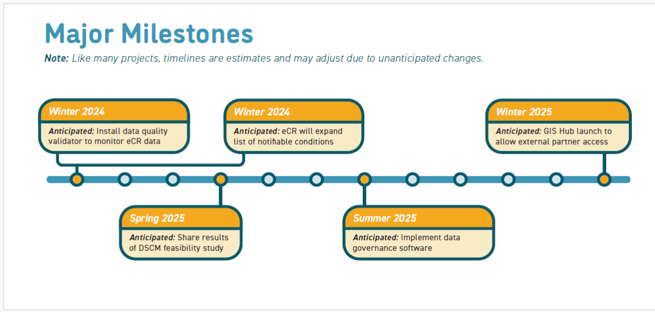 DMI major milestones 2025