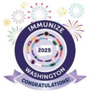 Immunize Washington 2025 winner logo