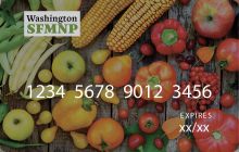 Senior Farmers Market Nutrition Program Card Sample